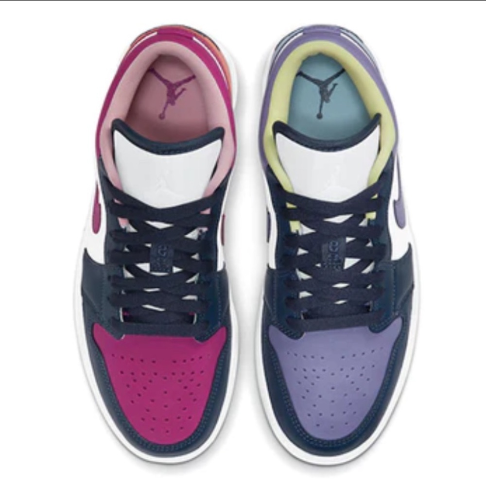 mismatched jordan 1 low